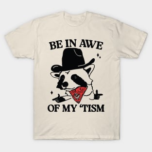 Funny Be In Awe Of My Tism T-Shirt